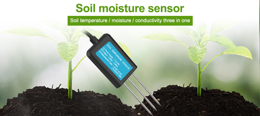 The soil moisture sensor 