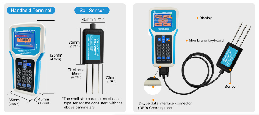 handheld soil pH meter