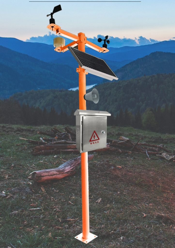 The forest fire risk weather station